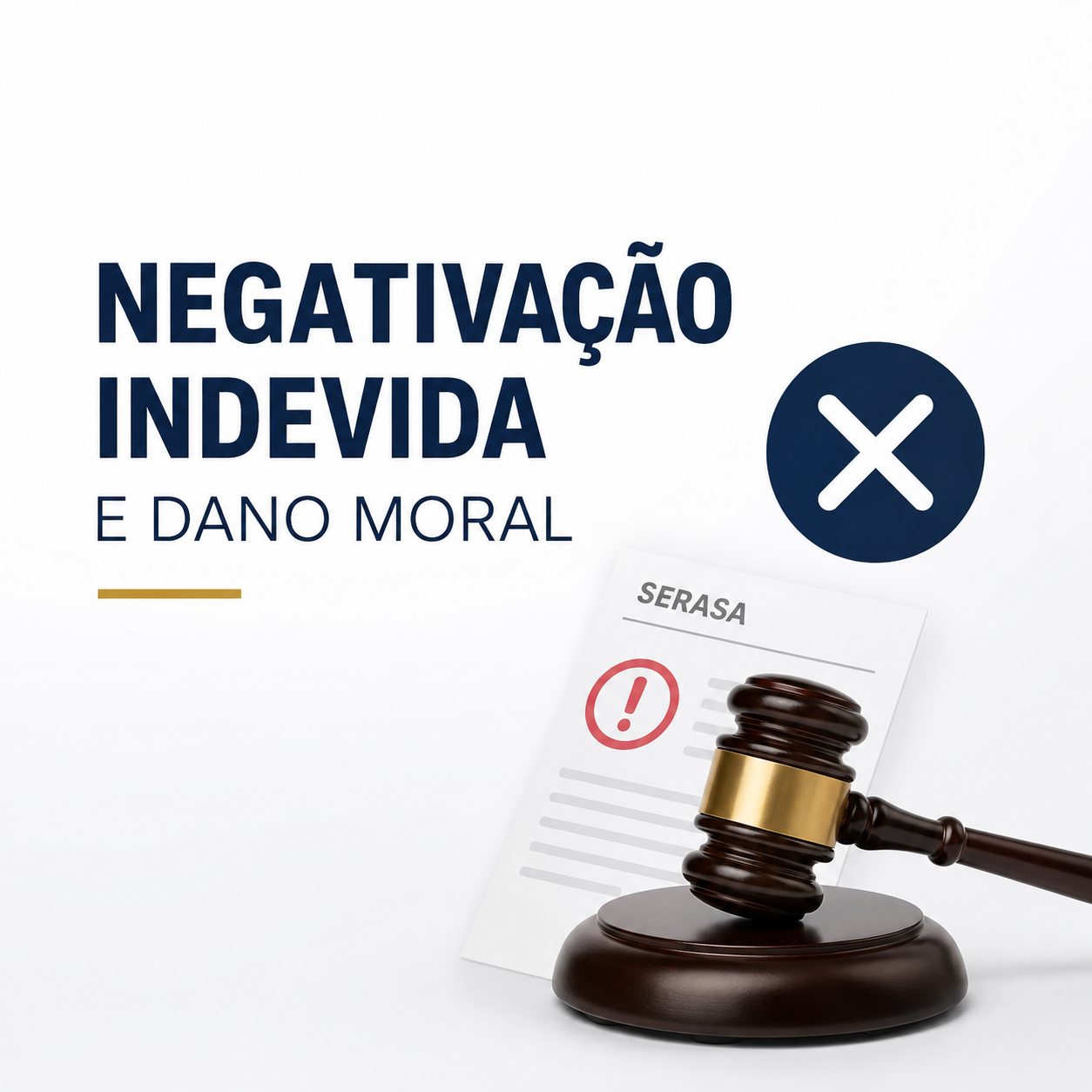 Nome negativado indevidamente: direitos e indenização por dano moral